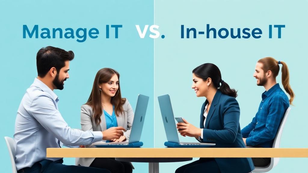 Managed IT services team in Columbus Ohio providing IT support to small business